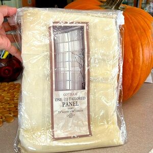 GOTHAM  84” Ivory Panel. BNWT .